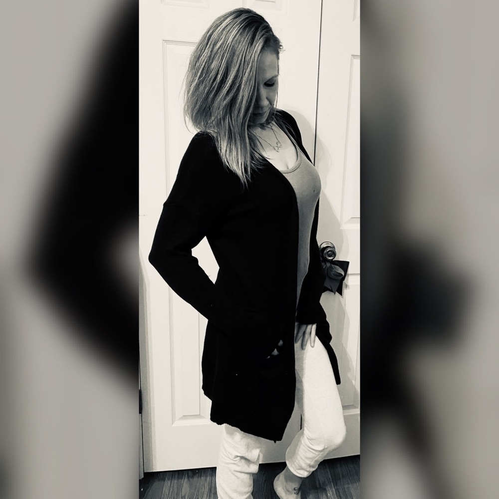 Abound Ribbed Knit Cozy Dolman Cardigan Sweater